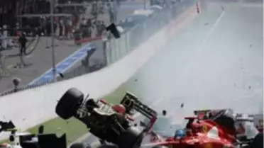 Formula 1'de Korkunç Kaza