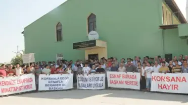 Adana'da, Esnaftan 'Korsan Hal' Protestosu