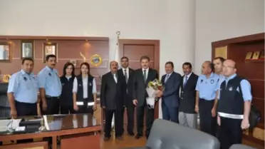 Belediye Başkanı Ahmet Çakır'a Ziyaret