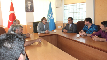 Konut İş Sendikası, Başkan Bulutlara Plaket Verdi