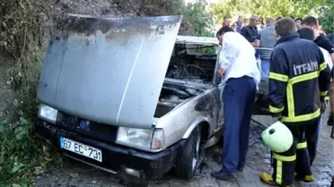 Park Halindeki Otomobil Yandı