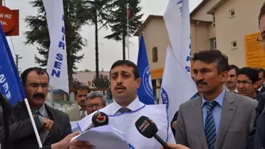 Eğitim-Bir-Sen Düzce Şube Başkanı Çelebi Eğitimin Sorunlarını Anlattı