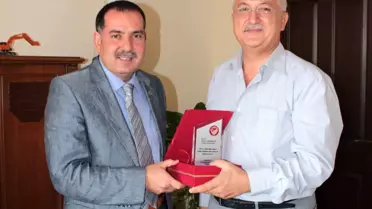 İl Hakem Kurulundan Başkan Zenbilci'ye Teşekkür Plaketi