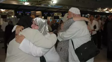 İzmir'de Hacı Kafilesi Uğurlandı