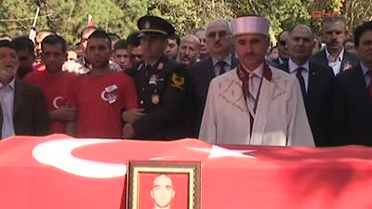 Şehit Çavuş Toprağa Verildi