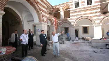 Tarihi Taşhan İçin Son Hazırlıklar