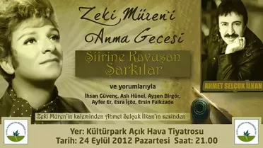 Zeki Müren Açık Havada Anılıyor