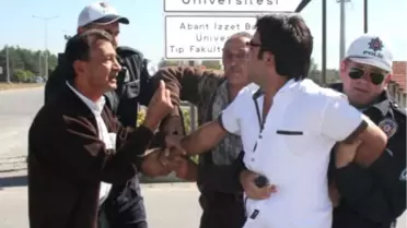 Kaza Yerinde Taşkınlık Yapan Gence Biber Gazlı Müdahale