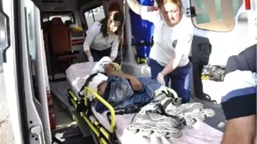 Patenle Kayan Çocuk Otomobil Altında Kaldı