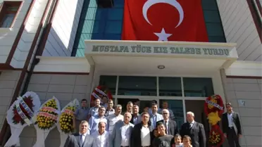 Pursaklar'da Hayırsever İşadamının Yaptırdığı Kız Talebe Yurdu Açıldı
