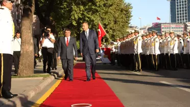 Bakan Şahin, Bulgar Mevkidaşı Tsvetanov ile Bir Araya Geldi