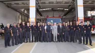 Keskin ve Ceylan İtfaiyecileri Unutmadı