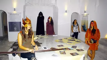 Muğla'da Deri Maske Sergisi