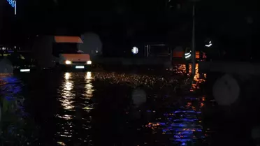 Şiddetli Yağış Su Baskınlarına Neden Oldu