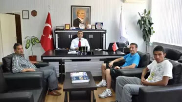 Milli Atletlerden Şiran'a Ziyaret