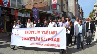 Alaplı'da Dünya Yürüyüş Günü Etkinliği Düzenlendi