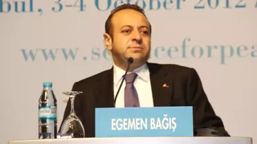 Bakan Bağış, 'Barış İçin Bilim Konferansı'Na Katıldı