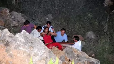 Manzara İzlerken Aşağı Yuvarlandı