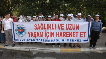 Sağlıklı ve Uzun Yaşam İçin Yürüdüler