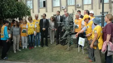 İş Bankası'nın 75. Ormanı Tekirdağ'a Kuruldu