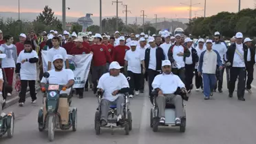 Kırıkkale'de Dünya Yürüyüş Günü Etkinlikleri