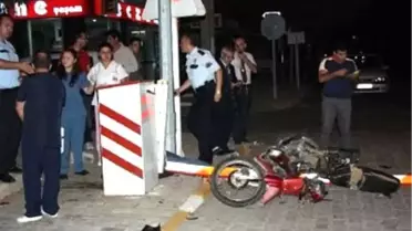 Trenin Çarptığı Motosikletli Öldü