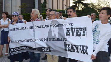 İzmir'de Tezkere Protestosu