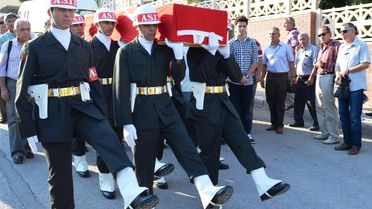 Eğitim Uçağı Pilotu Son Yolculuğuna Uğurlandı