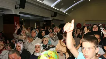 Fatih Erbakan Düzce'de