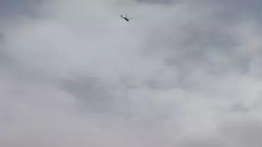 Şemdinli'de Helikopter Hareketliliği