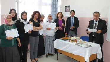 Kursiyerlerin Sertifikaları Verildi