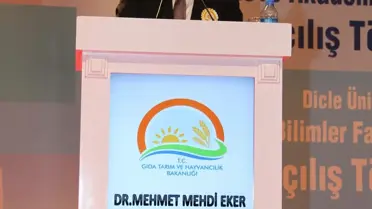 Bakan Eker, Dicle Üniversitesi'nin Akademik Yılı Açılışına Katıldı