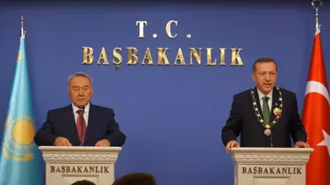 Erdoğan-Nazarbayev Ortak Basın Toplantısı (1)