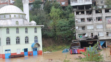 Sel ve Heyelan, Borçka'yı Vurdu (2)