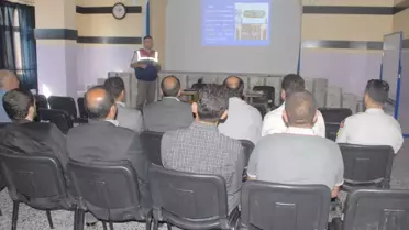 Siverek'te Jandarmadan Okul Servisi Sürücülerine Seminer