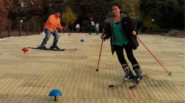 Sentetik Pistte Yılın 12 Ayı Kayak