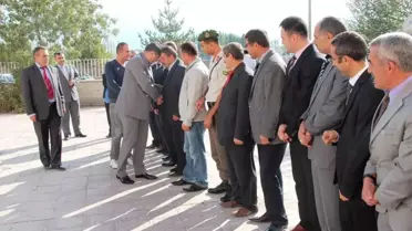 Çiftlik Kaymakamı Mehmet Parlak Veda Etti