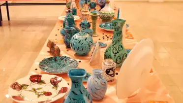 Ahlat'ta Çini ve Seramik Sergisi Açıldı