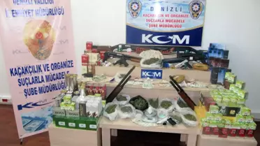 Denizli Ek Operasyon Anından Görüntü