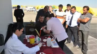 Gölbaşı'nda Kurbanlık Satıcılarına Sağlık Taraması