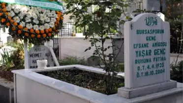 Bursaspor'un Amigo Yaşar'ı Dualarla Anıldı