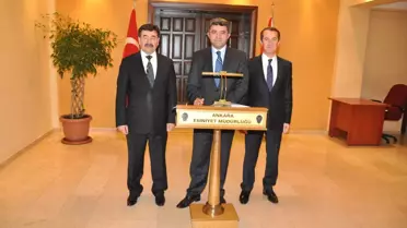 Odabaş ve Zengin'den Ankara Emniyet Müdürü Kadir Ay'a Ziyaret
