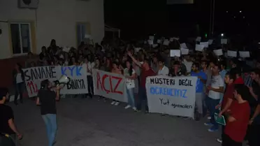 Yemek Zamlarına Öğrenci İsyanı