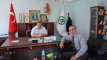 AK Parti Merkez İlçe Başkanı Sarıkaya'dan Başkan Torun'a Ziyaret