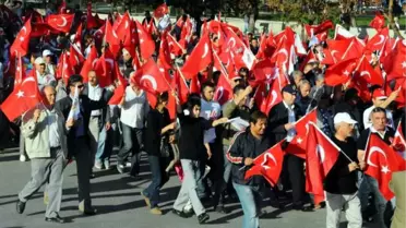 Ankara'da Emekli Astsubaylar Yürüdü