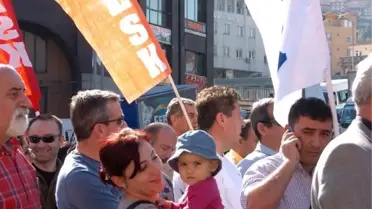 Zonguldak'ta Zam Protestosu