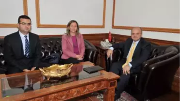 Yeni Baro Başkanı Valimizi Ziyaret Etti