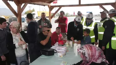 Erzincan Polisinden Seyyar Dinlenme Tesisi