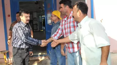 Muhtarlar Buca Belediye Başkanı Ercan Tatı'nın Bayramını Kutladı