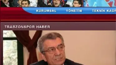Trabzonspor Divan Başkanı Özbak'tan Erzik'e Mektup